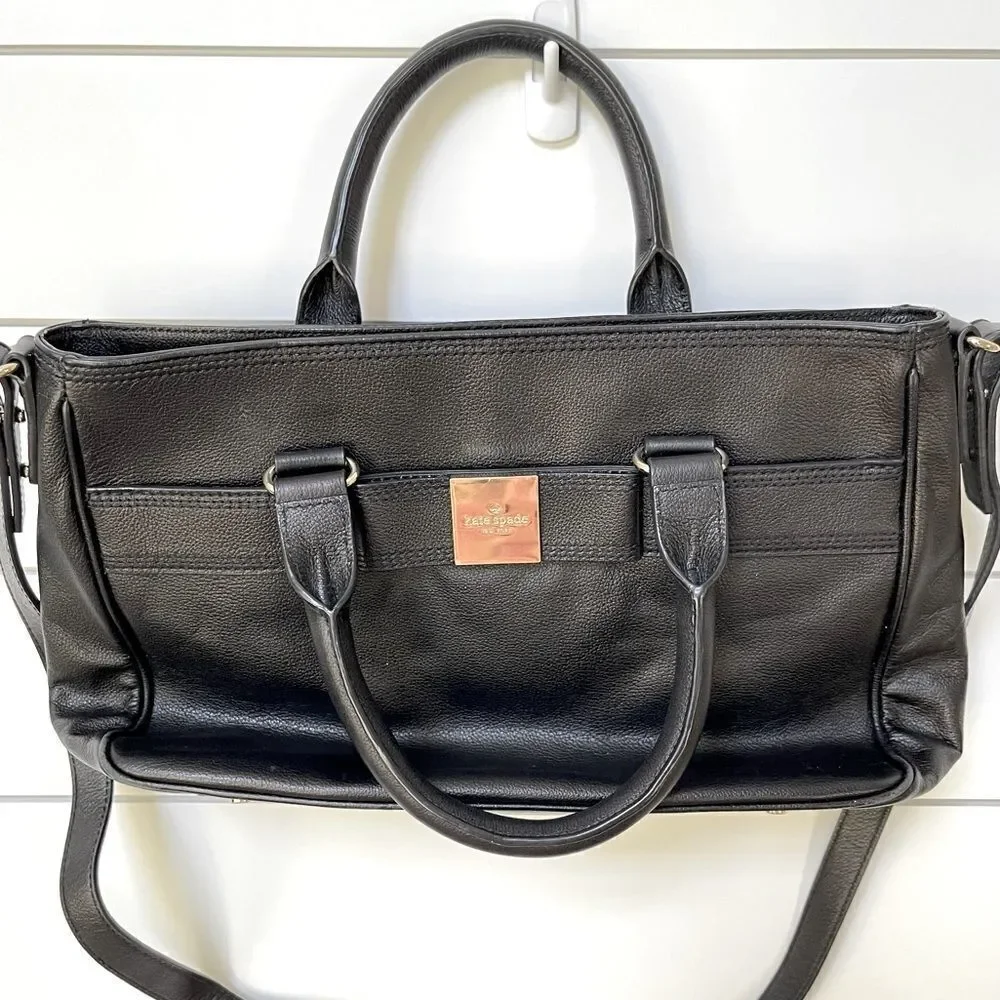 Leather Kate Spade classic crossbody bag